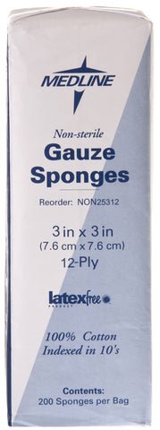 Image of Woven Non-Sterile Gauze Sponges