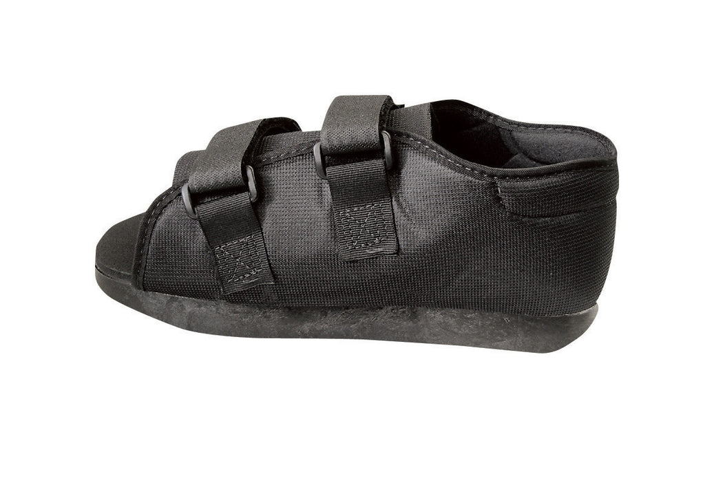 Semi-Rigid Post-Op Shoes WOMEN'S LARGE in Black