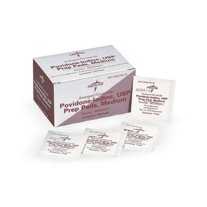 PAD,PREP,POVIDONE/IODINE,MEDIUM,BX