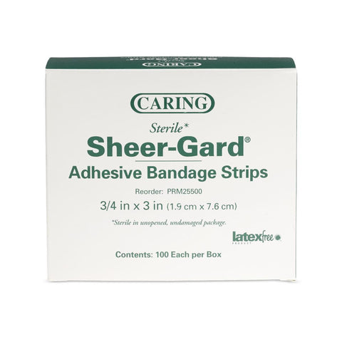 Image of Caring Plastic Adhesive Bandages