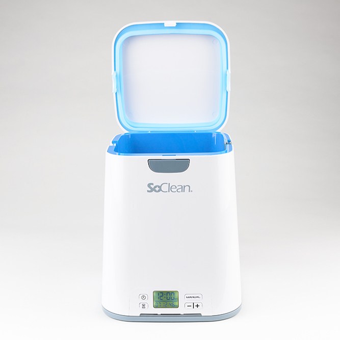 SoClean 2 CPAP Cleaner and Sanitizer open 