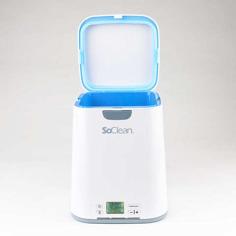 Image of SoClean 2 CPAP Cleaner and Sanitizer open 