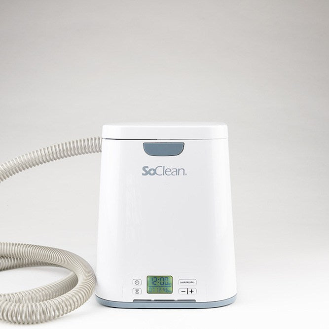 SoClean 2 CPAP Cleaner and Sanitizer closed with mask in