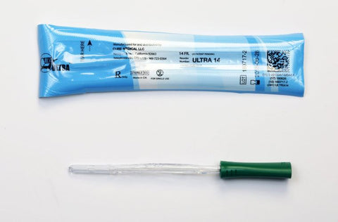 Image of Cure Ultra Intermittent Female Catheter, Straight Tip