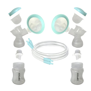 Zomee Breast Shield Kit Replacement Set (Double Pumping Set)