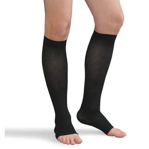 Image of Knee High Compression Stockings - 30-40 mm Hg Compression