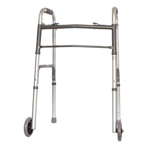 Image of Folding Walker with Wheels (case of 4)