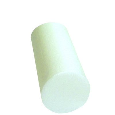 CanDo® Foam Roller - White PE Foam