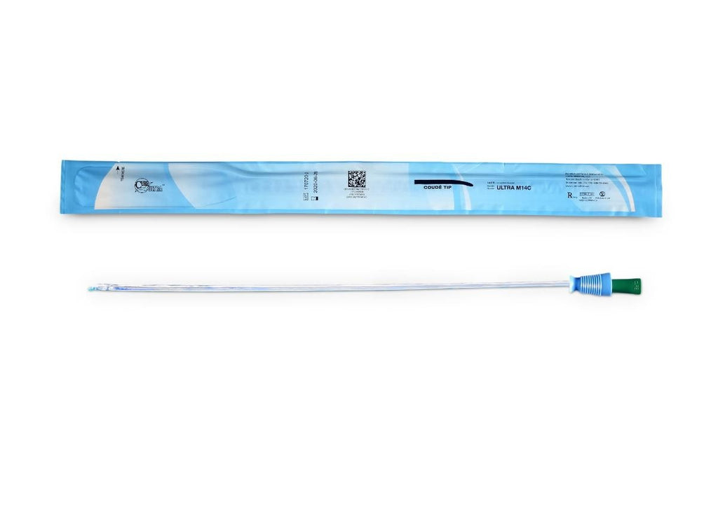 Cure Ultra Intermittent Male Catheter, Coude Tip