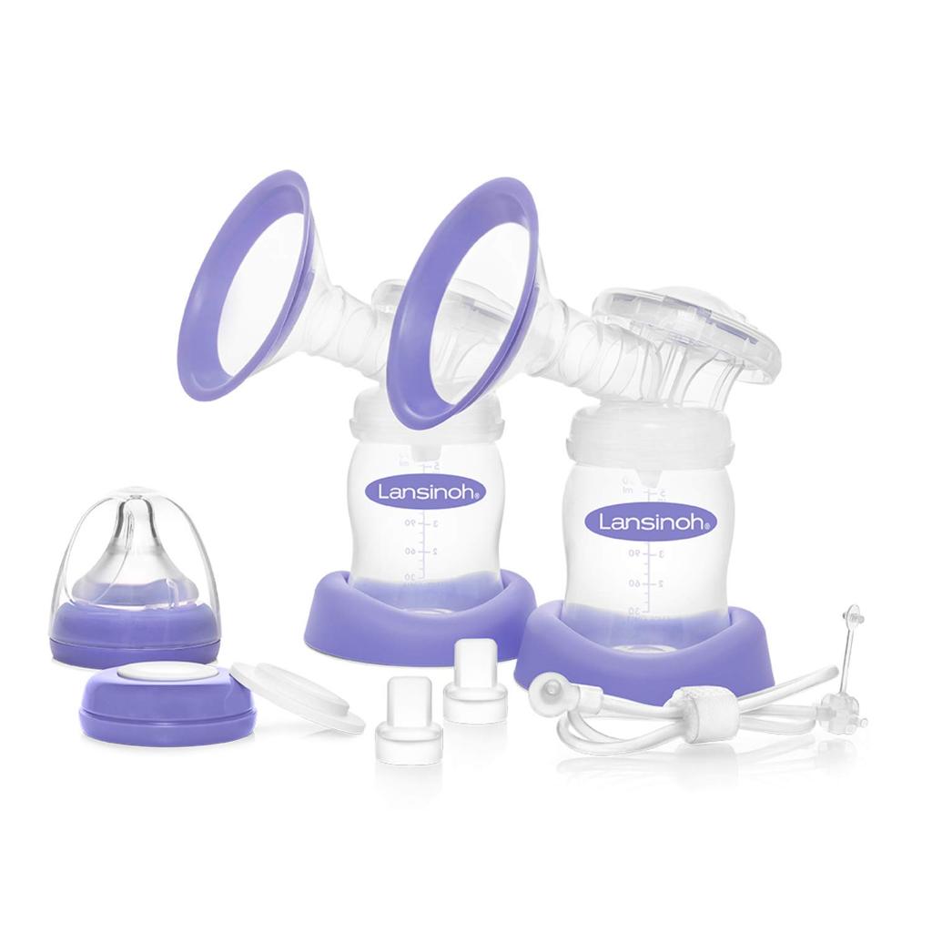 Lansinoh Signature Pro® Double Electric Breast Pump with Tote Bag