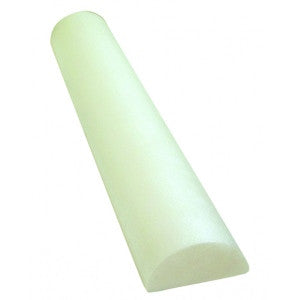 CanDo® Foam Roller - White PE Foam