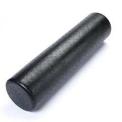 CanDo® Foam Roller - Black Composite - Extra Firm - Round